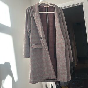 Philosophy brand long blazer/coat